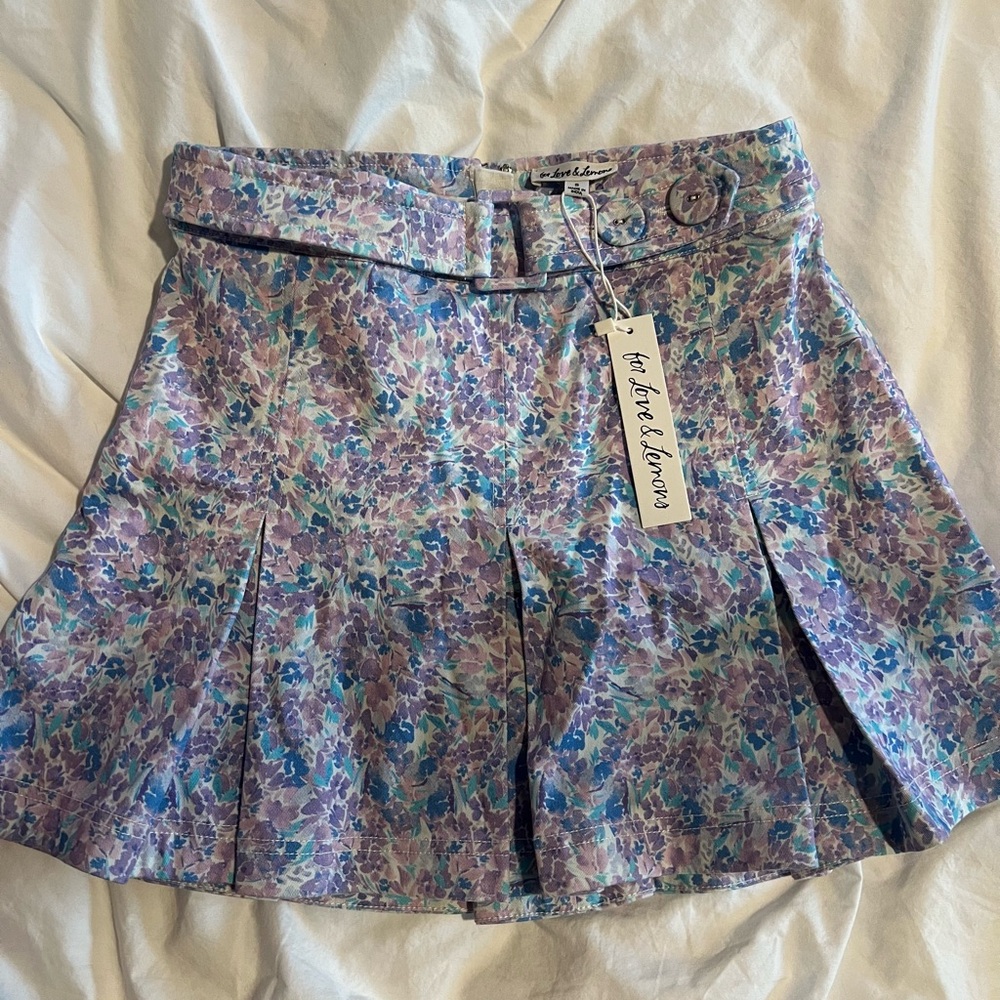 For love and lemons Marlo mini skirt